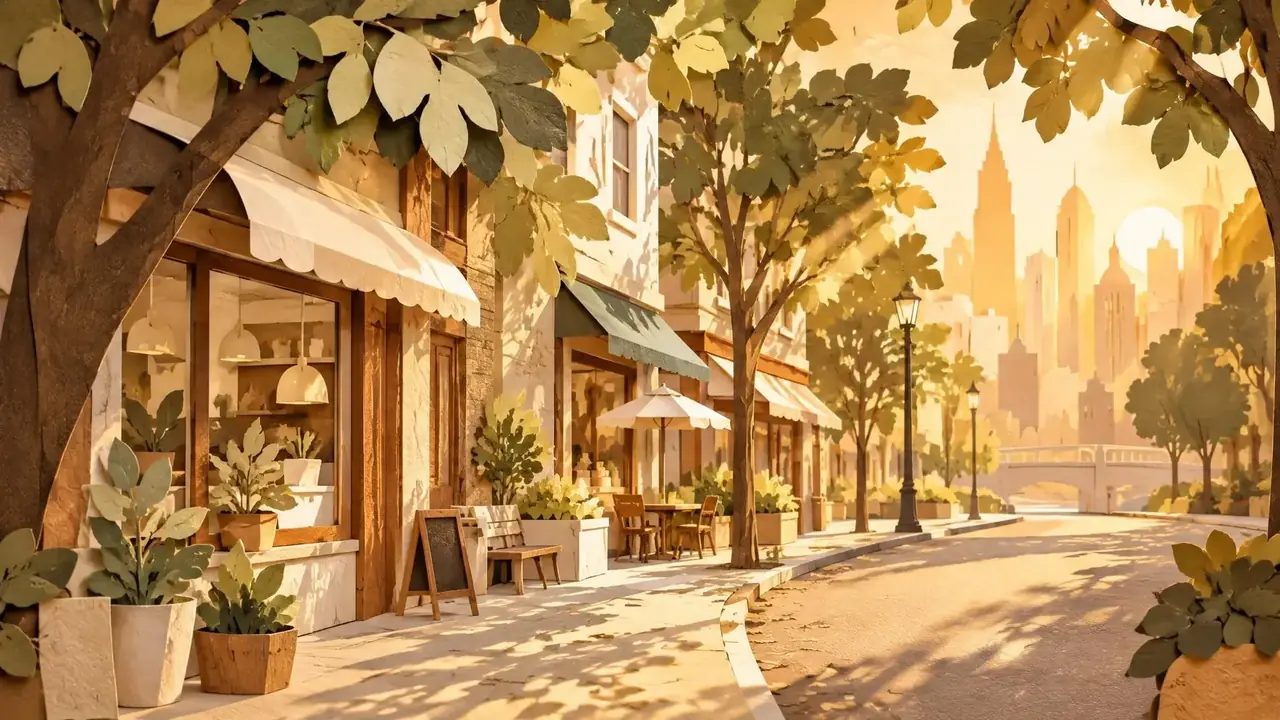 城市转角遇见你 - 黄果短剧免费版 城市转角遇见你 精选剧目背景
